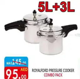 United Hypermarket ROYALFORD PRESSURE COOKER offer