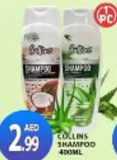 Max Mart COLLINS SHAMPOO 400ML offer