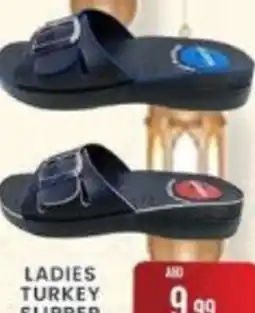 M Citymart LADIES TURKEY SLIPPER offer