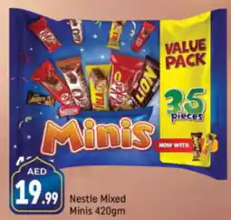 Shaklan Nestle Mixed Minis 420gm offer