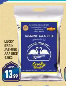 Shaklan LUCKY GRAIN JASMINE AAA RICE 4.5KG offer