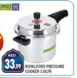 Shaklan ROYALFORD PRESSURE COOKER 3.0LTR offer