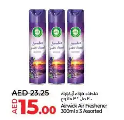 Lulu Hypermarket Airwick Air Freshener 300ml x 3 Assorted offer