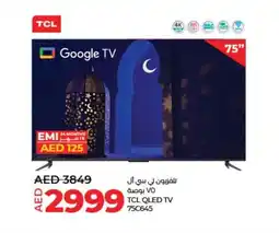 Lulu Hypermarket TCL QLED TV 75C645 offer