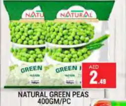 Pasons NATURAL GREEN PEAS 400GM PC offer