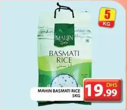 Grand Hyper Market MAHIN BASMATI RICE 5KG offer