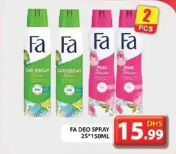 Grand Hyper Market FA DEO SPRAY 25X150ML offer