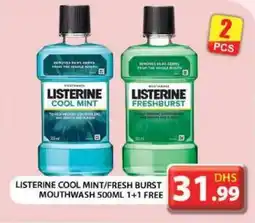 Grand Hyper Market LISTERINE COOL MINT FRESH BURST MOUTHWASH 500ML offer