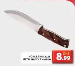 Grand Hyper Market HOMLEE HM 2023 METAL HANDLE KNIFE 6 offer