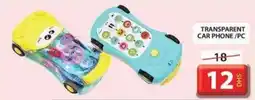 Grand Hyper Market TRANSPARENT CAR PHONE PC offer