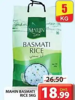 Grand Hyper Market MAHIN BASMATI RICE 5KG offer