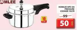 Grand Hyper Market HOMLEE HPC-04 PRESSURE COOKER 10LTR offer