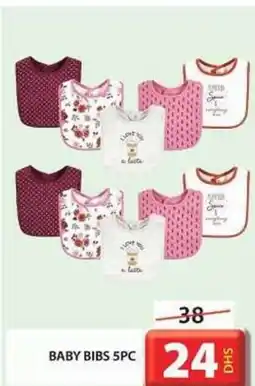 Grand Hyper Market BABY BIBS 5PC offer