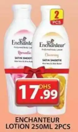Grand Hyper Market ENCHANTEUR LOTION 250ML 2PCS offer