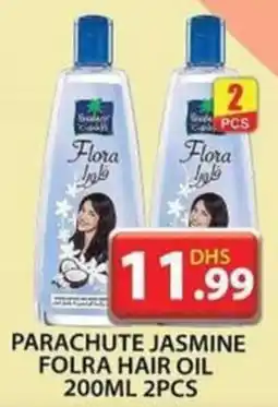 Grand Hyper Market PARACHUTE JASMINE FOLRA HAIR OIL 200ML 2PCS offer