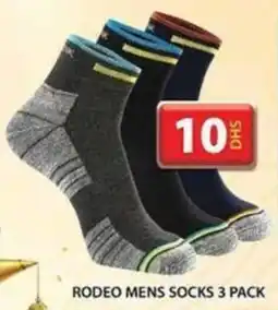 Grand Hyper Market RODEO MENS SOCKS 3 PACK offer
