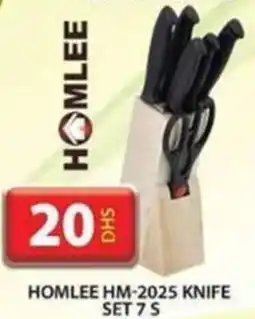 Grand Hyper Market HOMLEE HM-2025 KNIFE SET 7 S offer