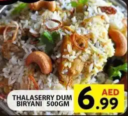 Grand Hyper Market THALASERRY DUM BIRYANI 500GM offer