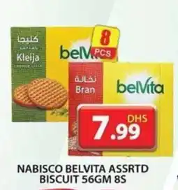Grand Hyper Market NABISCO BELVITA ASSRTD BISCUIT 56GM 8S offer