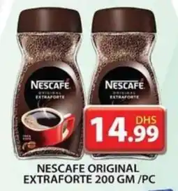 Grand Hyper Market NESCAFE ORIGINAL EXTRAFORTE 200 GM PC offer