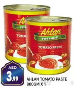 Shaklan AHLAN TOMATO PASTE 800GM X 1 offer