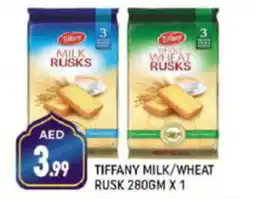 Shaklan TIFFANY MILK WHEAT RUSK 280GM X 1 offer