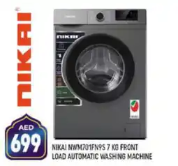 Shaklan NIKAI NWM701FN9S 7 KG FRONT LOAD AUTOMATIC WASHING MACHINE offer