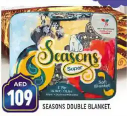 Shaklan SEASONS DOUBLE BLANKET offer