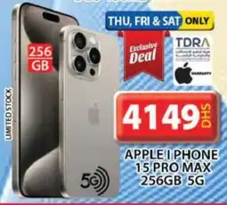 Grand Hyper Market APPLE IPHONE 15 PRO MAX 256GB 5G offer