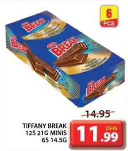 Grand Hyper Market TIFFANY BREAK 1'S X 21G MINIS 6'S X 14.5G offer