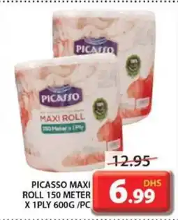Grand Hyper Market PICASSO MAXI ROLL 150 METER X 1PLY 600G / PC offer