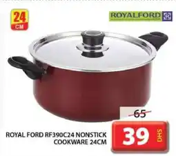 Grand Hyper Market ROYAL FORD RF390C24 NONSTICK COOKWARE 24CM offer