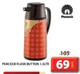 Grand Hyper Market PEACOCK FLASK BUTTON 1.3LTR offer