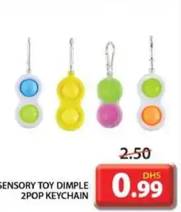 Grand Hyper Market SENSORY TOY DIMPLE 2POP KEYCHAIN offer