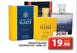 Grand Hyper Market ENGLISH BLAZER ASSORTED EDT 100ML/PC offer
