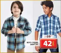 Grand Hyper Market BOYS CASUAL SHIRT/PC offer