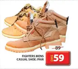 Grand Hyper Market FIGHTERS MENS CASUAL SHOE/PAIR offer