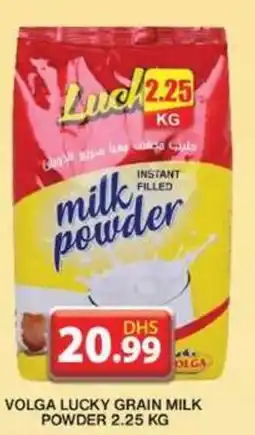 Grand Hyper Market VOLGA LUCKY GRAIN MILK POWDER 2.25 KG offer