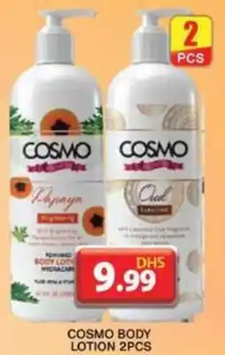 Grand Hyper Market COSMO BODY LOTION 2PCS offer