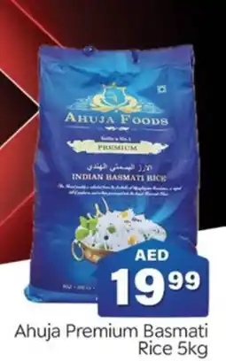 City Retail Supermarket Ahuja Premium Basmati Rice 5kg offer