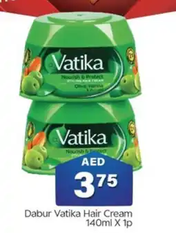 City Retail Supermarket Dabur Vatika Hair Cream 140ml X 1p offer