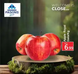 Pasons Apple Royal Gala Kg offer