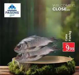 Pasons Catla Fish kg offer