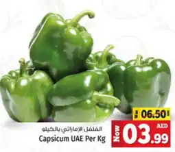 Kenz Hypermarket Capsicum Per Kg offer
