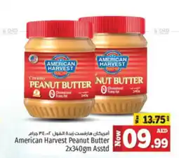 Kenz Hypermarket American Harvest Peanut Butter 2x340gm Asstd offer