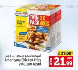 Kenz Hypermarket Americana Chicken Fries 2x400gm Asstd offer