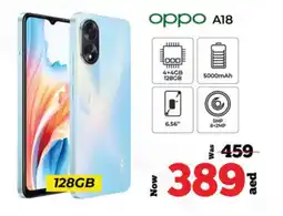Kenz Hypermarket oppo A18 128GB offer