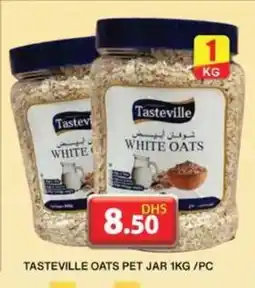 Grand Hyper Market TASTEVILLE OATS PET JAR 1KG /PC offer