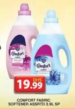 Grand Hyper Market COMFORT FABRIC SOFTENER ASSRTD 3.9L SP offer