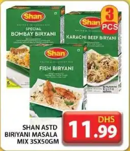 Grand Hyper Market SHAN ASTD BIRIYANI MASALA MIX 3SX50GM offer
